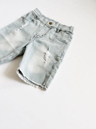 Bermuda Denim Toddler Boy Shorts- FINAL SALE