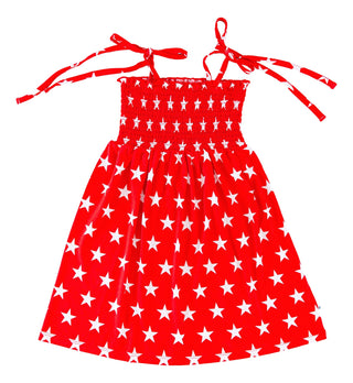 Birdie Bean | Star Smocked Birdie Dress - Charlie Rae - 2T - Girls Dresses- 190 - Birdie Bean