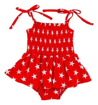 Birdie Bean | Star Smocked Birdie Twirl - Charlie Rae - 3-6 Months - Girls Dresses- 190 - Birdie Bean