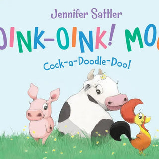Oink-Oink! Moo! Toddler Board Book - Charlie Rae - Books- 370 - Sleeping Bear Press