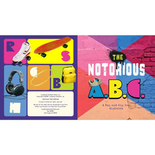 The Notorious A.B.C.- Children's Board Book - Charlie Rae - Books- 370 - Laughing Elephant Books