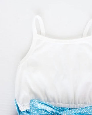 Betty Camisole Romper- Bubble Blossom - Charlie Rae - 0-3 Months - Baby & Toddler Outfits - Bailey's Blossoms
