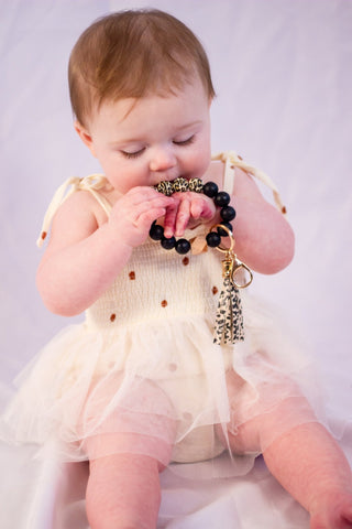 Cashew Polka Dot | Angel Dear | Tutu Bubble - Charlie Rae - 0-6 Months - Girls Dresses- 190 - Angel Dear