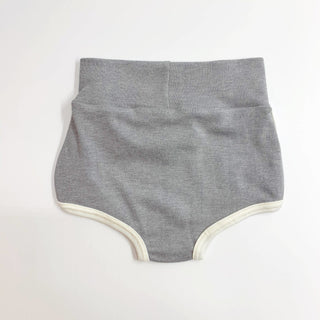 Grey Track Shorties - Charlie Rae - 0-3 Months - Baby & Toddler Bottoms - Bohemian Babes
