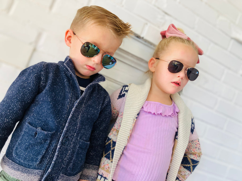 Kids aviator sunglasses shops 23 pairs