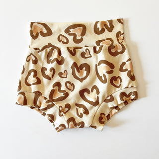 Leopard Love Shorties - Charlie Rae - 0-3 Months - Baby & Toddler Bottoms - Bohemian Babies