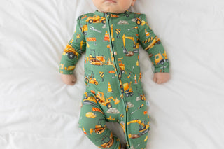 Posh Peanut - Crawford - Footie Zippered One Piece - Charlie Rae - Preemie - Baby & Toddler Sleepwear - Posh Peanut