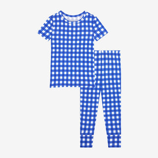 Posh Peanut - Joshua - Short Sleeve Basic Pajama - Charlie Rae - 6-12 Months - Baby & Toddler Sleepwear - Posh Peanut