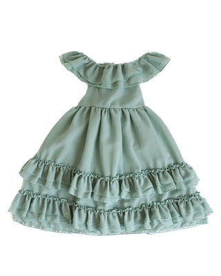 PREORDER- Nellie Dress- Sage- Dress May Ship As Soon As 7/20/23 - Charlie Rae - 12-18 Months - Baby & Toddler Dresses - Bailey's Blossoms