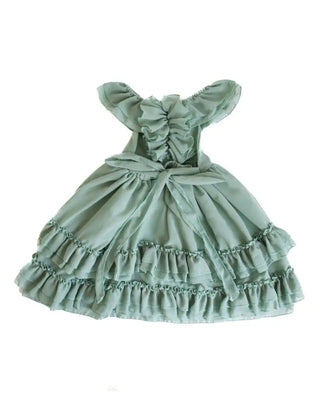 PREORDER- Nellie Dress- Sage- Dress May Ship As Soon As 7/20/23 - Charlie Rae - 12-18 Months - Baby & Toddler Dresses - Bailey's Blossoms