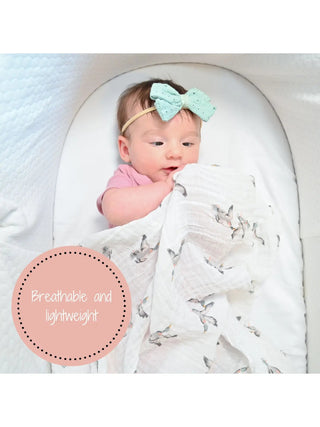 Quackin' Up Baby Swaddle Blanket - Charlie Rae - Swaddling & Receiving Blankets - LollyBanks