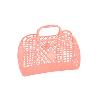Retro Basket Jelly Bag - Charlie Rae - Peach - Sun Jellies