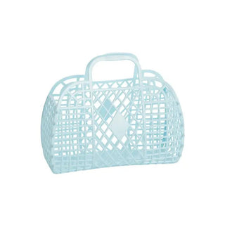 Retro Basket Jelly Bag - Charlie Rae - Blue - Sun Jellies