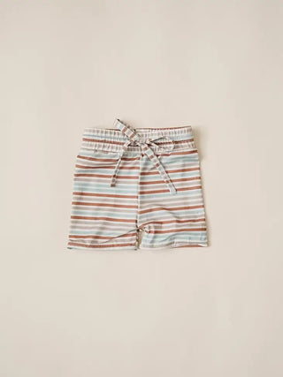 Summer Stripes- Swim Shorts - Charlie Rae - 0-6 Months - Orcas Lucille