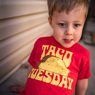 Taco Tuesday Tee - Charlie Rae - 2T - Baby & Toddler Tops - Rivet Apparel