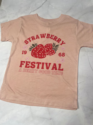 Strawberry Festival | Toddler Girl's T-Shirt