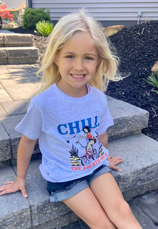 Chill The Fourth Out- Toddler Tee