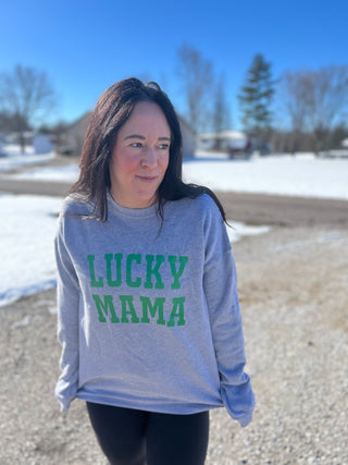 Lucky Mama- Women's Sweatshirt