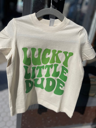 Lucky Little Dude | Natural and Green