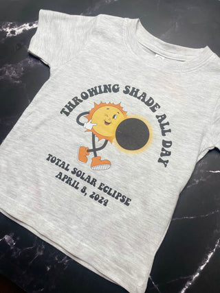 Throwing Shade- Solar Eclipse Tee- FINAL SALE