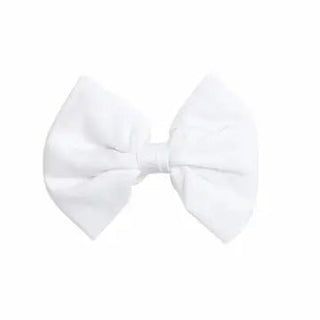Amelia Bow - Charlie Rae - Brilliant White - Hair Bows - 311 - Stone and Rose