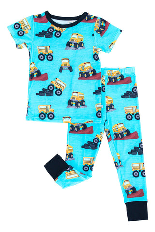 Arnold - 2 Piece Bamboo Pajama - Charlie Rae - 2T - Birdie Bean