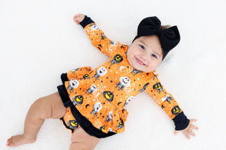 Birdie Bean | Halloween | Michael Glow - In - The - Dark Birdie Twirl Dress - Charlie Rae - 0 - 3 Months - Girls Dresses - 190 - Birdie Bean