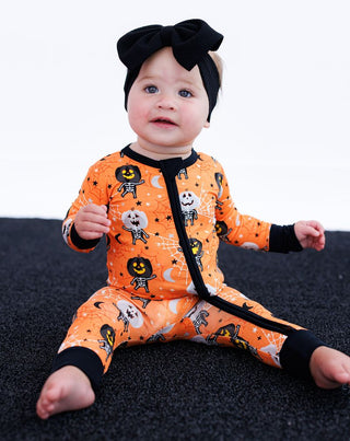 Birdie Bean | Halloween | Michael Glow - In - The - Dark Convertible Romper - Charlie Rae - Newborn - Unisex Sleep - 270 - Birdie Bean