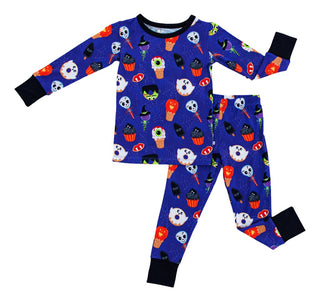 Birdie Bean | Halloween | Salem 2 - Piece Bamboo Pajamas - Charlie Rae - 2T - Unisex Sleep - 270 - Birdie Bean