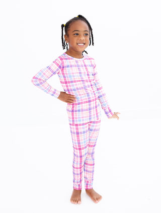 Birdie Bean | Millie 2 - Piece Bamboo Pajamas - Charlie Rae - 2T - Girls Sleep - 230 - Birdie Bean