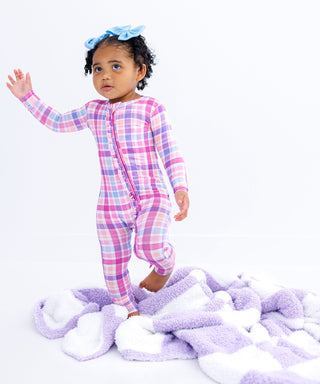 Birdie Bean | Millie Ruffle Convertible Romper - Charlie Rae - Newborn - Girls Sleep - 230 - Birdie Bean