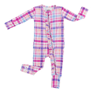 Birdie Bean | Millie Ruffle Convertible Romper - Charlie Rae - Newborn - Girls Sleep - 230 - Birdie Bean