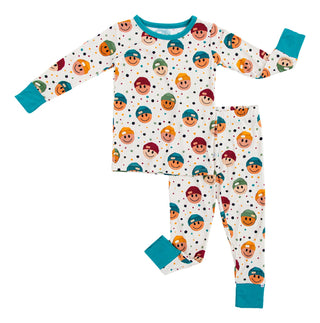 Birdie Bean | Sterling 2 - Piece Bamboo Pajamas - Charlie Rae - 2T - Unisex Sleep - 270 - Birdie Bean