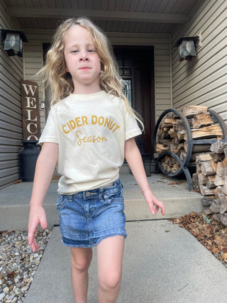 Cider Donut Season Tee - Charlie Rae - 2T - Unisex Tops - 250 - Charlie Rae