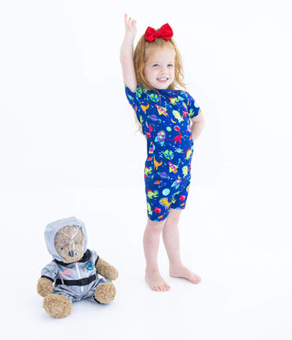 Comet 2 - piece pajamas: Short Set - Charlie Rae - 12 - 18 Months - Birdie Bean