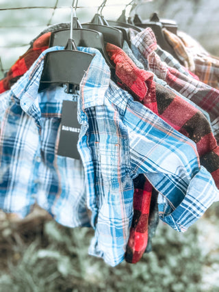 Distressed Toddler Flannels - Charlie Rae - 2T - Disohrted Vintage