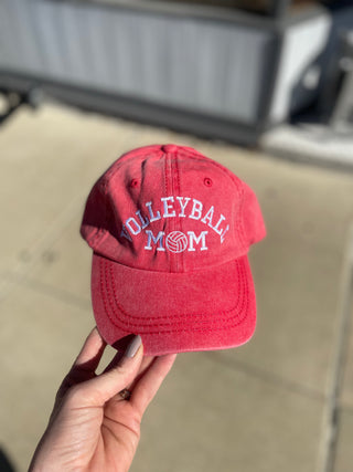 Embroidered Volleyball Mom Hat
