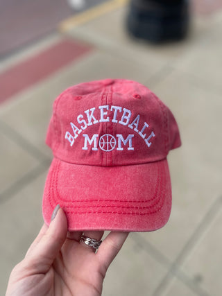 Embroidered Basketball Mom Hat