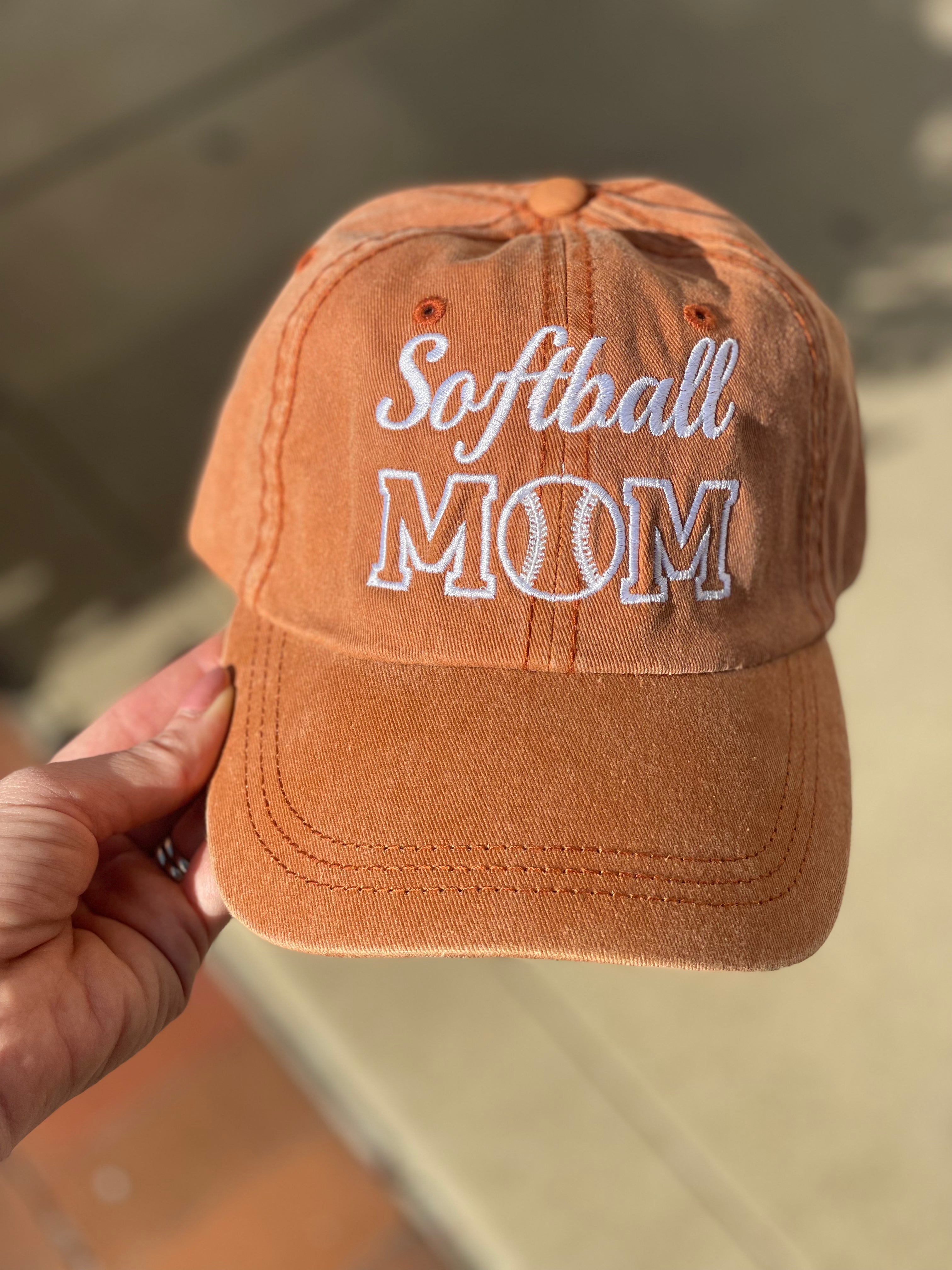 Softball top mom hat