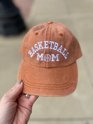 Embroidered Basketball Mom Hat