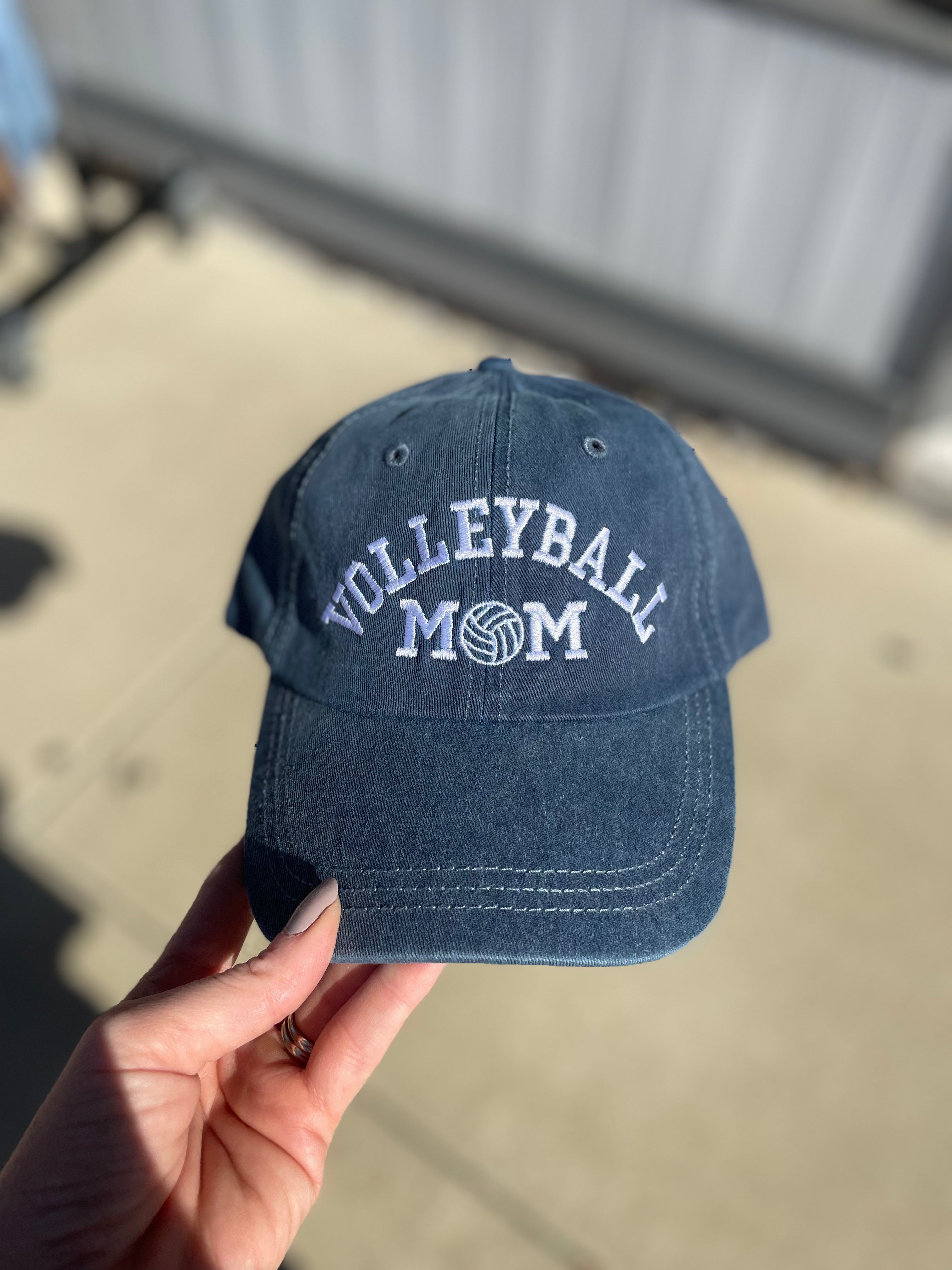 Embroidered Volleyball Mom Hat Charlie Rae
