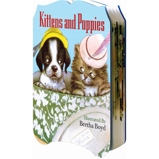 Kittens and Puppies- Children's Picture Book-Vintage - Charlie Rae - Books- 370 - Laughing Elephant Books