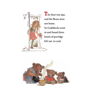 The Three Bears -Children's Die -Cut Shape Book - Vintage - Charlie Rae - Books- 370 - Laughing Elephant Books