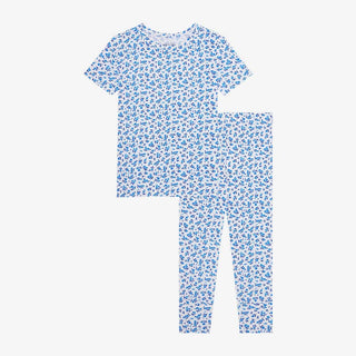 Andina - Short Sleeve Basic Pajama - Charlie Rae - 18-24 Months - Posh Peanut