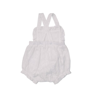 Angel Dear - Eyelet White Oxford- Bubble - Charlie Rae - 0-3 Months - Baby One-Pieces - Angel Dear