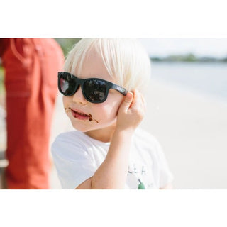 Black Ops Black Navigator Kids Sunglasses - Charlie Rae - Ages 0-2 - Sunglasses - Babiators