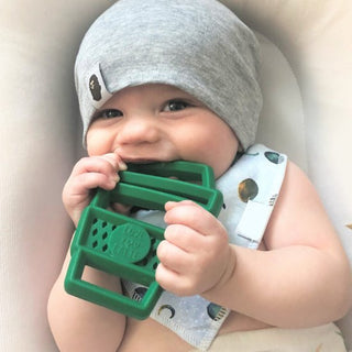 Chew Crew™ Silicone Baby Teethers Latte - Charlie Rae - Pacifiers & Teethers - Itzy Ritzy