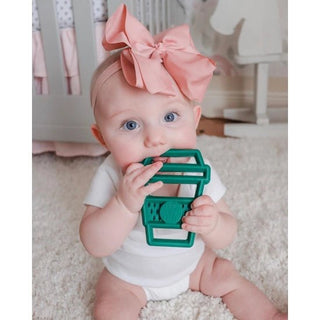 Chew Crew™ Silicone Baby Teethers Latte - Charlie Rae - Pacifiers & Teethers - Itzy Ritzy