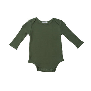 Chive Bamboo Bodysuit - Charlie Rae - 3-6 Months - Baby & Toddler Tops - Angel Dear