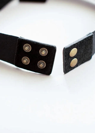 Clea Belt in Black - Charlie Rae - Toddler - Belts - Joyfolie
